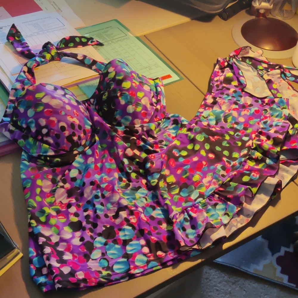 Sexy cute tankini and bottoms